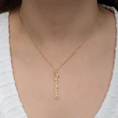 Çiçek Desenli 925 Gümüş İsimli Kolye thumbnail 6