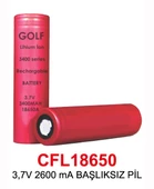 3,7V 2600 mA BAŞLIKSIZ PİL - 1
