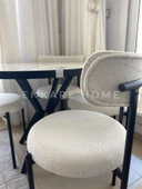 Enkare Elisa Masa Sandalye Takımı, Lak Panel Masa - 4