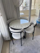 Enkare Elisa Masa Sandalye Takımı, Lak Panel Masa - 2