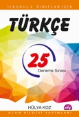 İlkokul 4. Sınıflar İçin 25 Türkçe Deneme Sınavı - 1