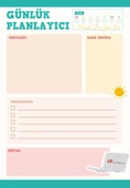 GÜNLÜK PLANLAYICI / Çek Kopar - Evde, Okulda, İşte - 1
