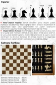 Cooper Chess Premium Büyük 36cm Masif Ahşap Kutulu Metal Satranç Takımı Altın Yunan Mitolojik Pegasus Satranç Set - 7