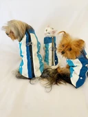 Blue Stars Su itici Yağmurluk Kedi Yağmurluğu - 6