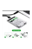 Usb 3.0 Taşınabilir Hardisk Kutusu Şeffaf Kutu - 3