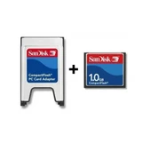 Sandisk Pcmcıa-Cf Adaptör + 1Gb Cf Kart - 1