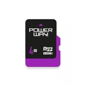 Powerway 4 Gb Microsd Hafıza Kartı Ve Adaptör - 1