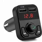 Torima G9 Bluetoot Transmitter Fm Verici Microsd Giriş 2.4A Şarj - 1