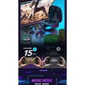 Torima Rgb Işıklı Çift Mikrofonlu 3 Modlu Bluetooth 5.2 Yeni Nesil Tg-G10 Kablosuz Oyuncu Kulaklığı - 4