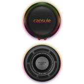 Powerway Capsule Taşınabilir Bluetooth Hoparlör Ses Bombası Sese Duyarlı Led Işık - 5