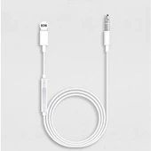 Iphone Uyumlu Aux Kablosu Ses Kontrollü - 2