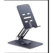 Pmr Masa Üstü Telefon Tutucu Metal 360 ° Dönen Başlık - 1