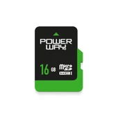 Powerway 16 Gb Microsd Hafıza Kartı Ve Adaptör - 1