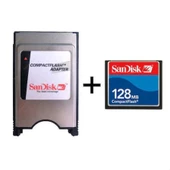 Pmr 128 Mb Compact Flash Hafıza Kartı+Compact Flash Adatör - 1