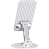 Pmr Masa Üstü Telefon ve Tablet Standı 360 Dönebilen Katlanabilir (12.9 Inç'e Kadar Uyumlu) - 3