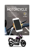 Powerway MT15 Bisiklet Scooter ve Motosiklet İçin Dayanıklı Gidon Uyumlu Telefon Tutucu Alüminyum - 2