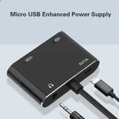 Pmr Hdmi to Hdmi -Vga Çevirici Adaptör Ses Çıkışlı - 3