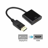 Displayport To Hdmi Dönüştürücü Adaptör Display Port Erkek Vga Dişi - 1