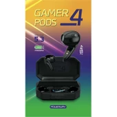 Powerway Gamer Pods 4 Dokunmatik Bluetoot Kulaklık 2600 Mah Powerbank - 1