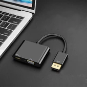 Pmr Displayport to Hdmi -Vga Çevirici Adaptör - 3