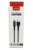 Torima 2.4A Iphone Lightning 2.4 A Halat Şarj Ve Data Kablosu - 2