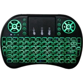 Torima Kablosuz Şarjlı Rgb Mini Klavye Pilli - 5