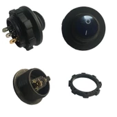 12V Işıklı On-Off Aç Kapa Anahtar - 8