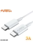 Everon Q.C 3.4 Amper 25w Type To Type C Şarj Aleti Evr-002 - 2