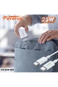 Everon Q.C 3.4 Amper 25w Type To Type C Şarj Aleti Evr-002 - 3