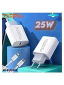 Everon Q.C 3.4 Amper 25w Type To Lightning Şarj Aleti Evr-002 - 3