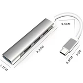 Type - C 3.1 4 Girişli Usb Çoğaltıcı Hub - 2