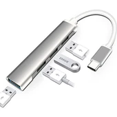Type - C 3.1 4 Girişli Usb Çoğaltıcı Hub - 1