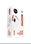 Powerway Pd 22.5W 20.000 Mah. Hızlı Şarj QC20 Beyaz Powerbank Q.C20 - 3