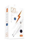 Powerway 120W Type-C Şarj Adaptörü ve Kablo Seti GaN Teknolojisi - 1