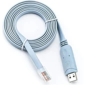 USB 2.0 Cisco Router RJ45 Konsol Kablosu usb to rj45 kablo 1.8m - 2