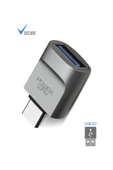 Powerway Type-C To Usb 3.0 Veri Aktarımı Otg Çevirici Dönüştürücü Adaptör - 2
