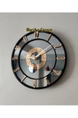 50 cm Modern Aynalı Duvar Saati - Şıklığı ve İşlevselliği Bir Arada - 2