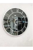 50 cm Modern Aynalı Duvar Saati - Şıklığı ve İşlevselliği Bir Arada - 2