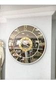 50 cm Modern Aynalı Duvar Saati - Şıklığı ve İşlevselliği Bir Arada - 2