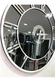 50 cm Modern Aynalı Duvar Saati - Şıklığı ve İşlevselliği Bir Arada - 4