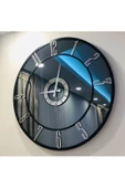 50 cm Modern Aynalı Duvar Saati - Şıklığı ve İşlevselliği Bir Arada - 1