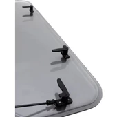 Obus Karavan Babarvy 110X45CM 90° Amortisörlü Karavan Camı / Pencere - 5