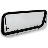 Obus Karavan Babarvy 110X45CM 90° Amortisörlü Karavan Camı / Pencere - 3