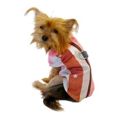 Pink Stars Su itici Yağmurluk Köpek Yağmurluğu - 1