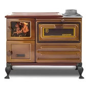 Erendemir Majolik Şömine Kuzine Döküm Pik Ayaklı Soba EK104F-T-P - 2