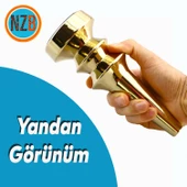 Mobilya Yükseltici Kanepe Koltuk Tv Ünitesi Baza Ayağı Zigon Orta Sehpası Ayak Ayakları 20 cm Altın thumbnail 8