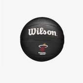 Wilson NBA Team Tribute Mini Miami Heat SZ3 Basketbol Topu WZ4017607XB3 - 1