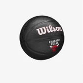 Wilson NBA Team Tribute Mini Chicago Bulls SZ3 Basketbol Topu WZ4017602XB3 - 4