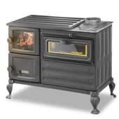 Erendemir Siyah Şömine Kuzine Döküm Pik Ayaklı EM804B-D-P - 2