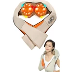 Ovmalı ve Isıtmalı Masaj Aleti Boyun Sırt ve Tüm Vücut Masaj Aleti Ev Araç ,Ofiste Kulanılabilir - 6